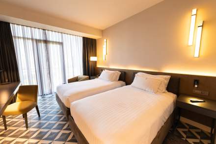 Chambre Confort Twin · Terrou-Bi Diamniadio